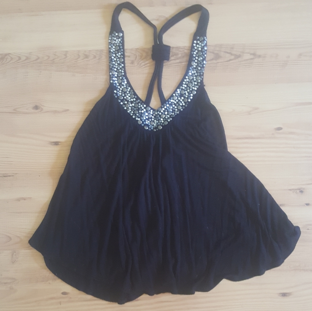 Jeweled💎Racerback Dress Top